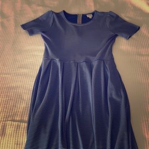 Lularoe Striped Amelia Dress Size XL